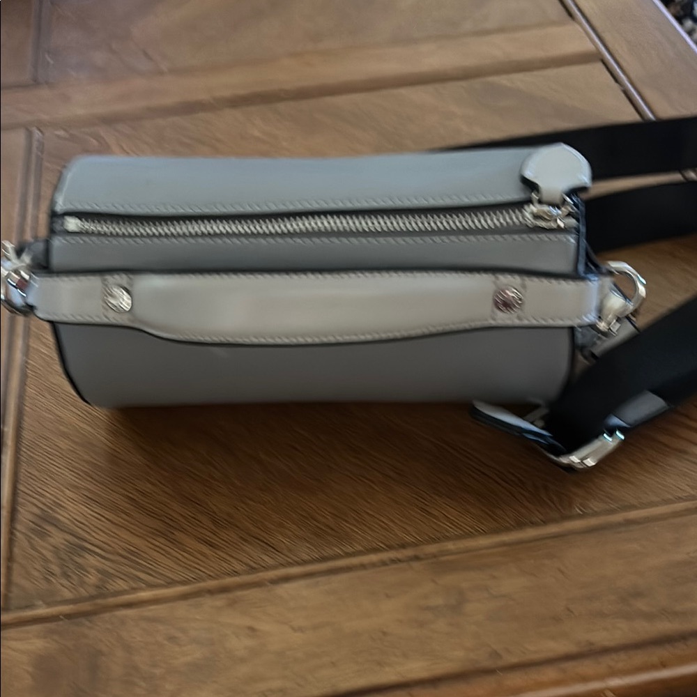 Gray Crossbody Bag